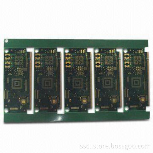 HDI PCB with 1.2 ± 0.2mm Finish Thickness and 10 Layers
